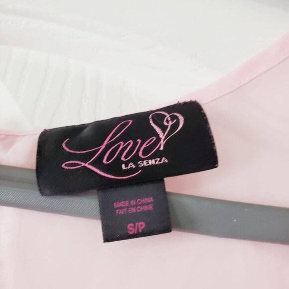 Vintage Y2K La Senza Coquette Mean Girls Chiffon Babydoll Lingerie Top S - Picture 6 of 7